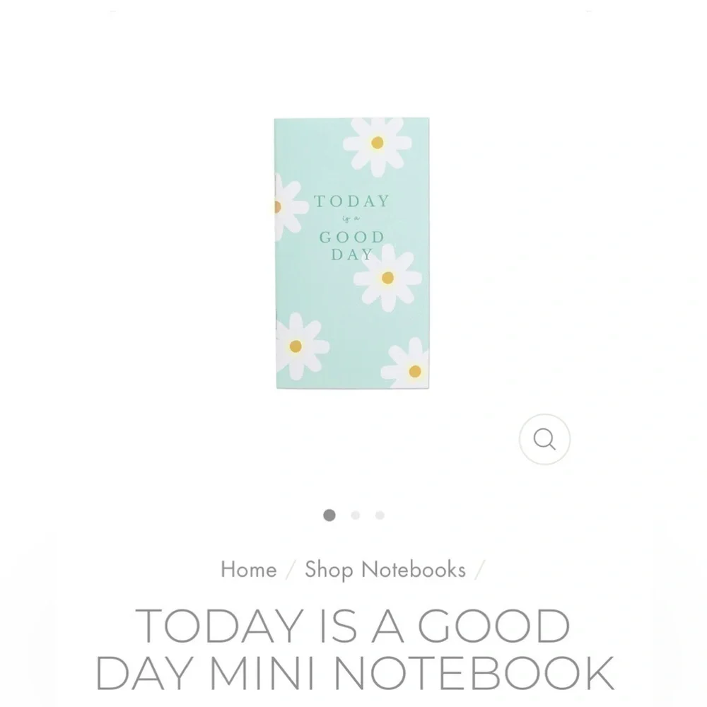 FREE mini notebook with purchase.